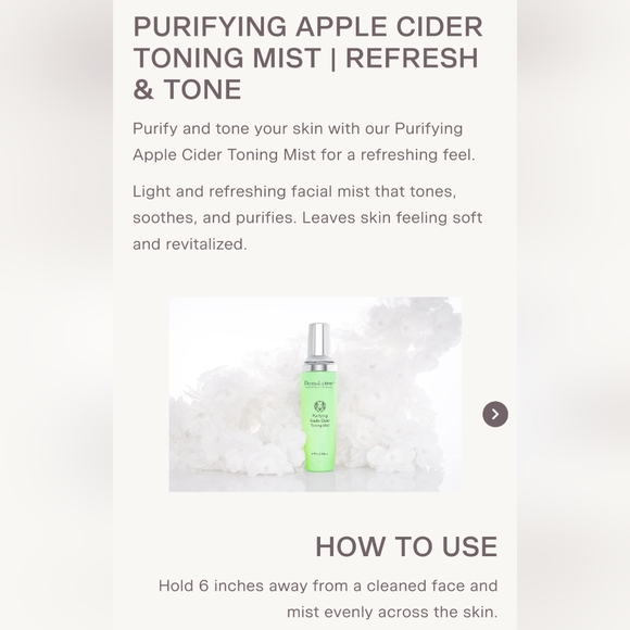 DERMALACTIVES Apple Cider Toning Spray - Picture 6 of 16